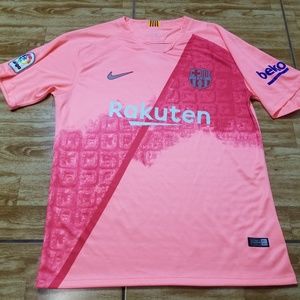 pink nike soccer jersey